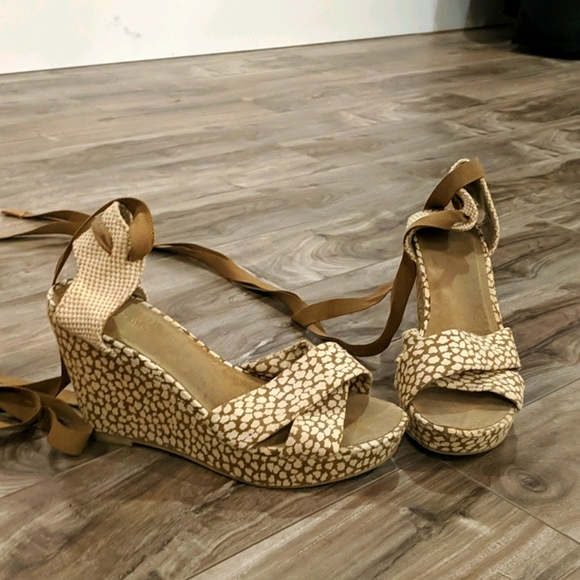 ❄️ 3/$25 Wedge Lace-Up Summer Sandals